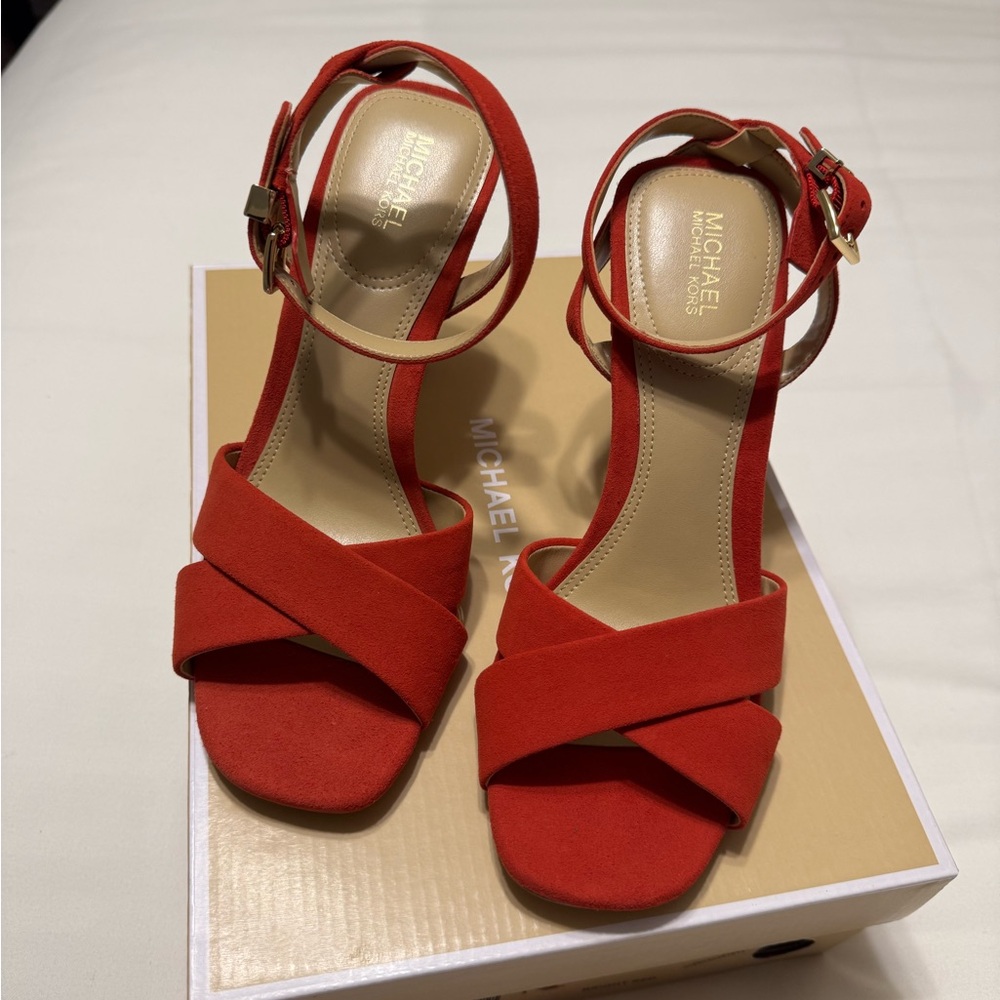 Michael Kors Women's Red Sandals